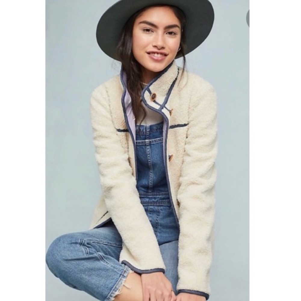 Anthropologie Sherpa Jacket